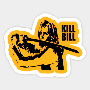 Kill Bill Beatrix The Bride Sticker